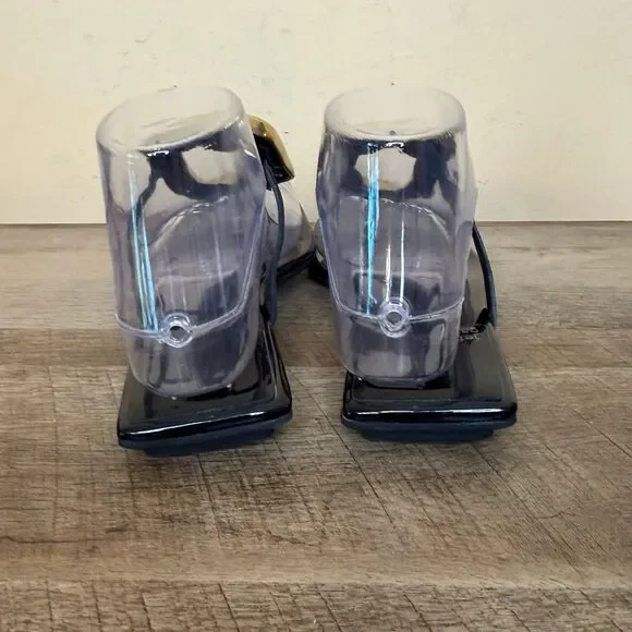 Jeffrey Campbell Linques Jelly Ornament Flat Sandals women’s size 6 shoes Anthro - Picture 4 of 5